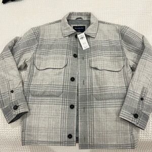 NWT men’s Abercrombie Shirt Jacket